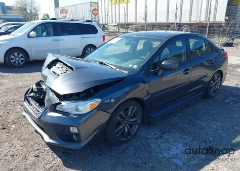 2017 Subaru Wrx Premium z USA, uszkodzony, nr VIN JF1VA1E63H9822634